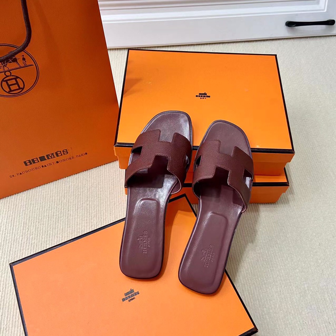 에르메스 올수공 오란 슬리퍼 샌들 앱송 13